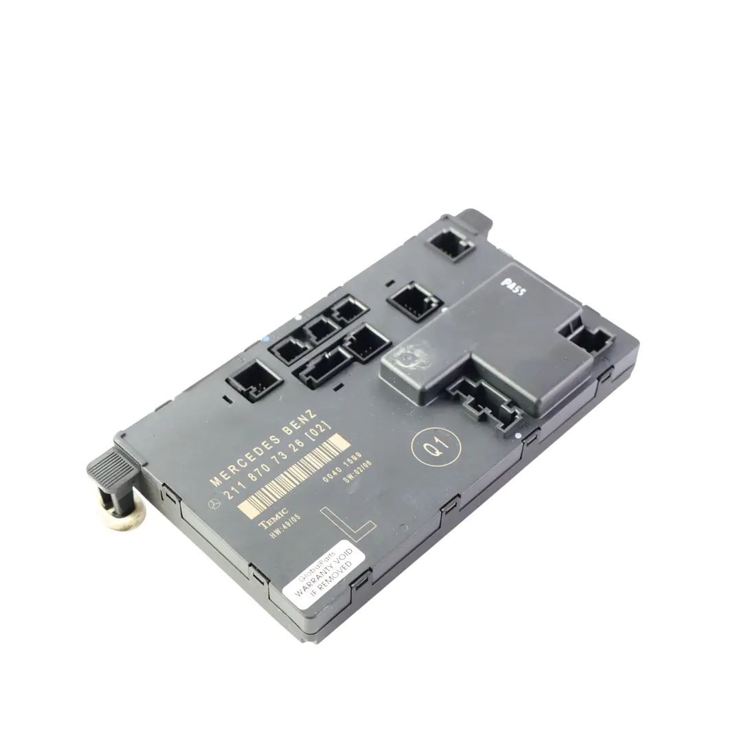 Mercedes W211 C219 Door Control Unit Module Front Left N/S - SKU A2118707326 - Part number A2118707326