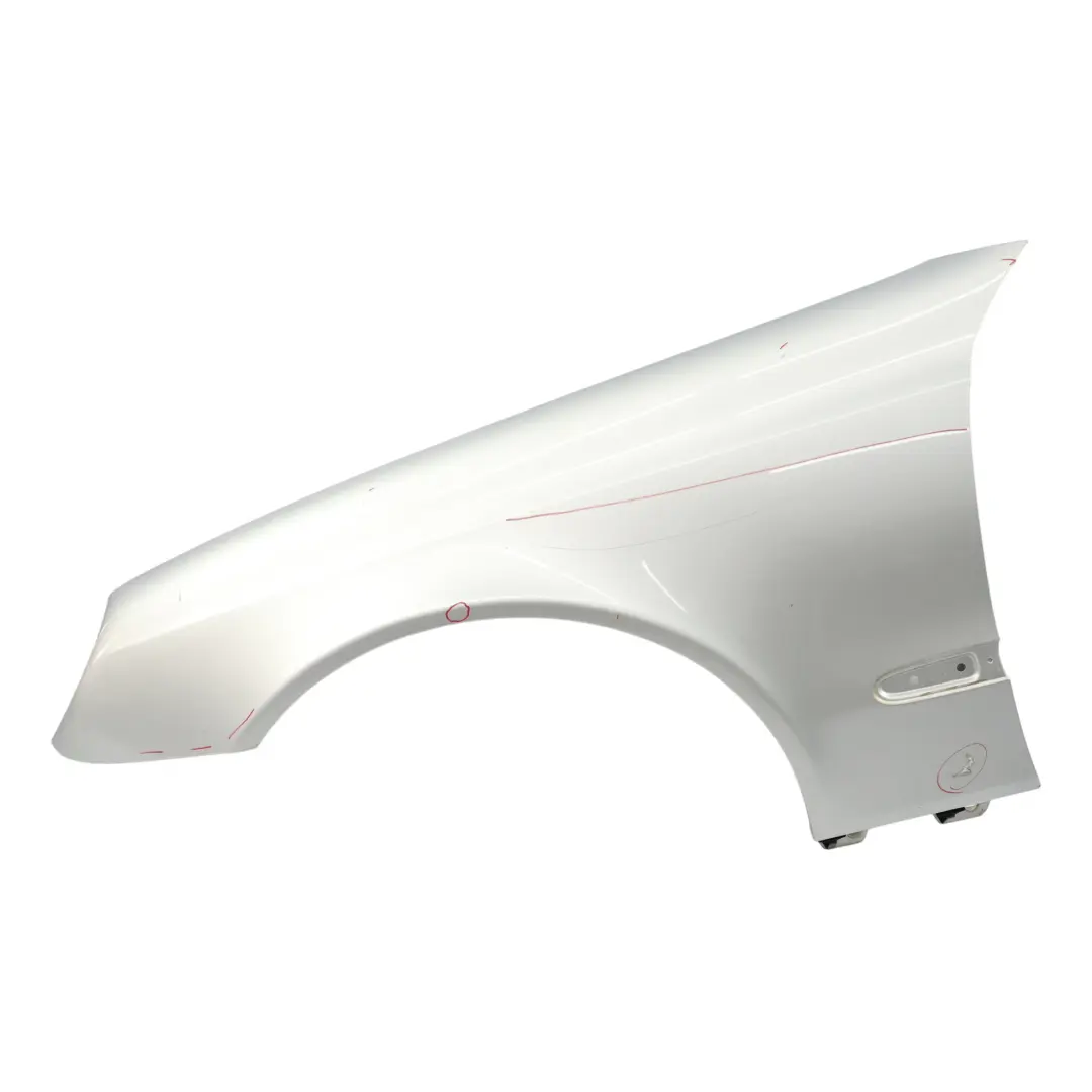 Mercedes W211 Błotnik Lewy Przedni Iridium Silver Metalik - 775 - SKU A2118801318-IRS - Numer Części A2118801318