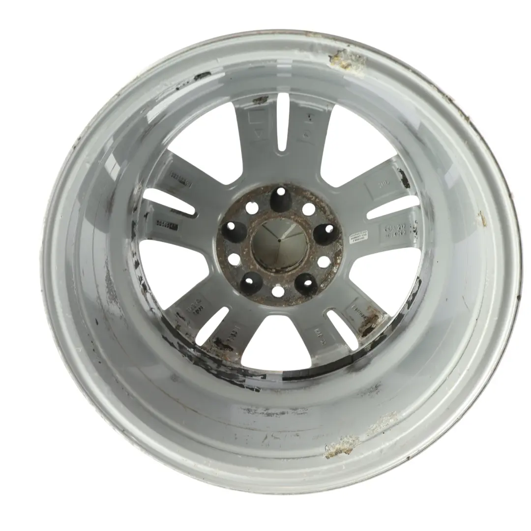 Alloy Wheel Rim 5-Double Spoke 16" ET:46 8J to Mercedes W212 Silver with Part number A2124010202 Mercedes W212 Silver Alloy Wheel Rim 5-Double Spoke 16" ET:46 8J - SKU A2124010202-1 - Part number A2124010202
