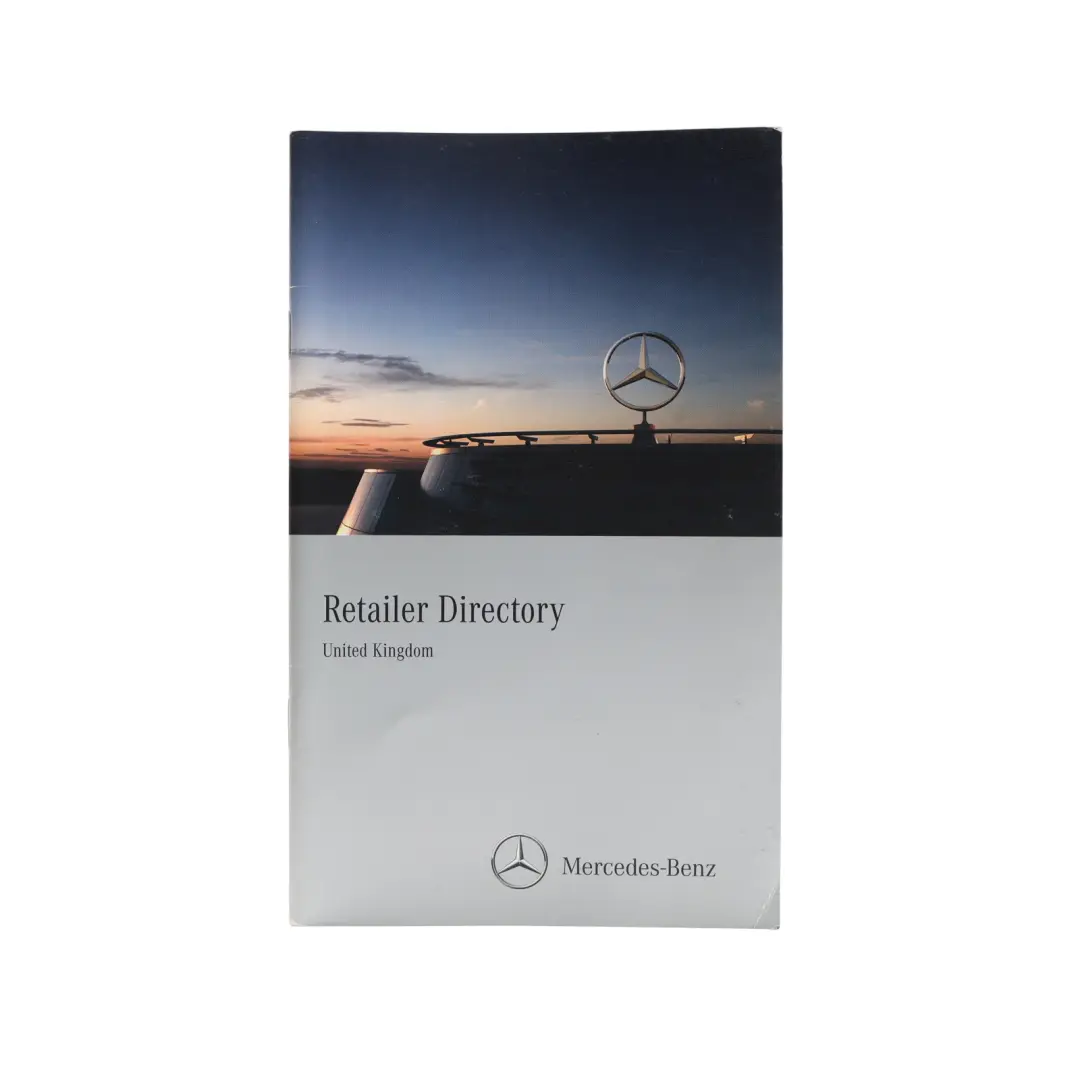 Mercedes S212 Owner's Handbook Service Booklet Manual - SKU A2125846581 - Part number A2125846581