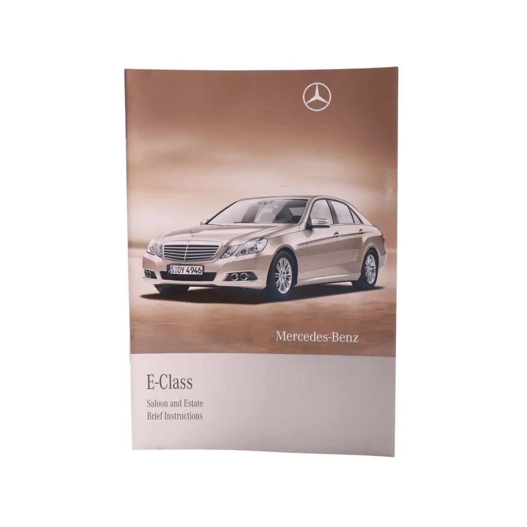 Mercedes S212 Owner's Handbook Service Booklet Manual - SKU A2125846581 - Part number A2125846581