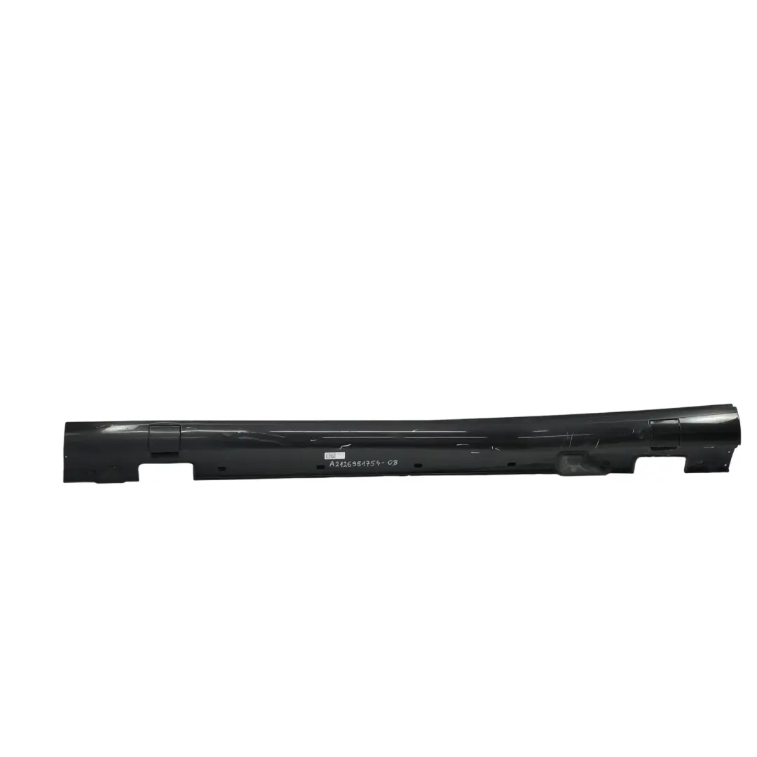 Seitenschweller Mercedes S212 Abdeckung Links AMG Obsidian Schwarz - 197 für mit Teilenummer A2126981754 Seitenschweller Mercedes S212 Abdeckung Links AMG Obsidian Schwarz - 197 - SKU A2126981754-OB - Teilenummer A2126981754