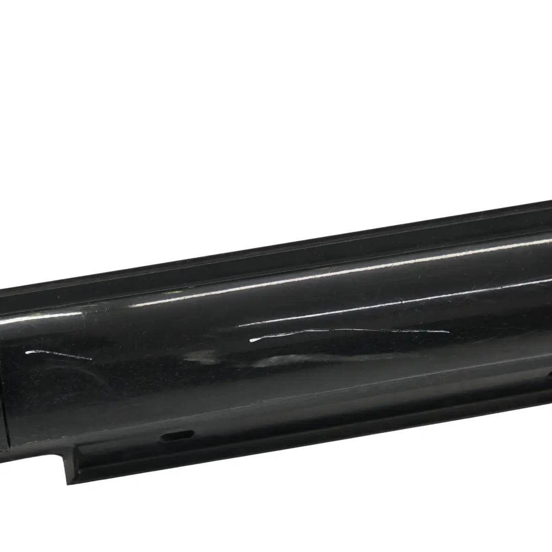  Side Skirt Mercedes S212 Cover Left N/S AMG Sill Panel Obsidian Black - 197 - SKU A2126981754-OB - Part number A2126981754