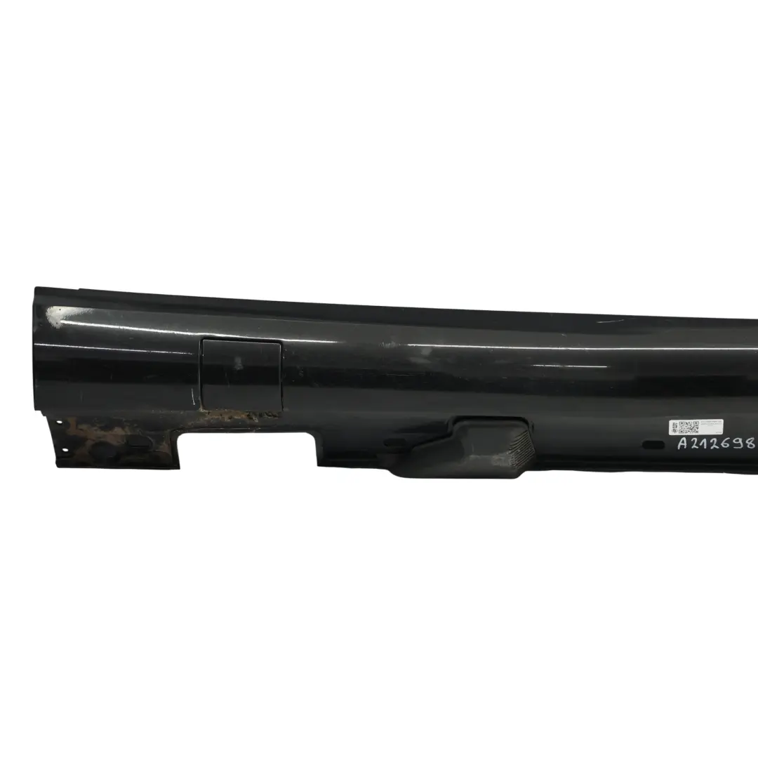  Minigonne Laterali Mercedes W212 Lato Destro AMG Obsidian Black - 197 - SKU A2126981854-OB - Numero di parte A2126981854