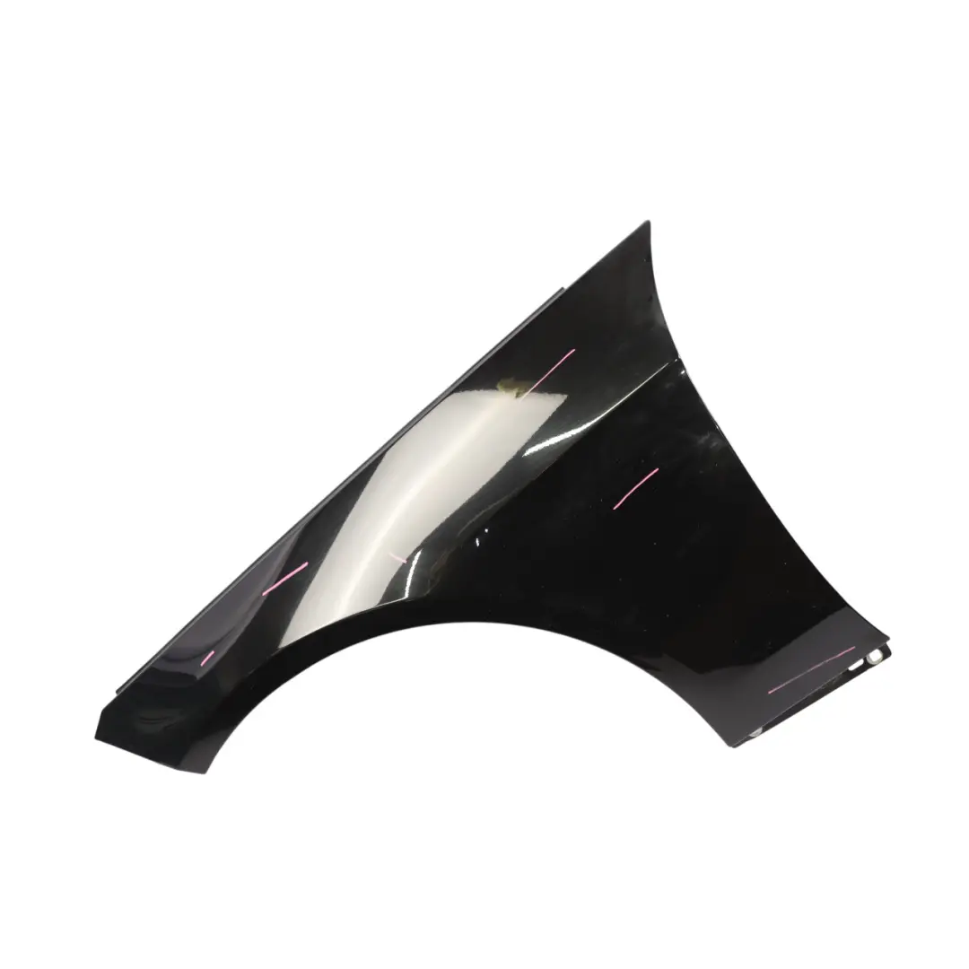 Mercedes W212 Side Wing Panel Front Left N/S Fender Obsidian Black Metallic 197 - SKU A2128801118-OB1 - Part number A2128801118