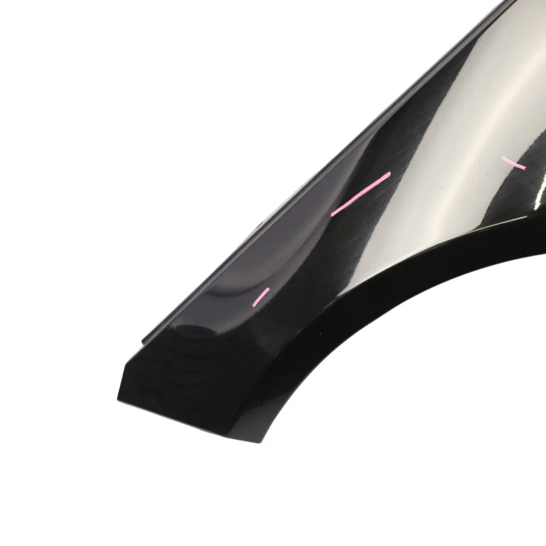 Mercedes W212 Side Wing Panel Front Left N/S Fender Obsidian Black Metallic 197 - SKU A2128801118-OB1 - Part number A2128801118