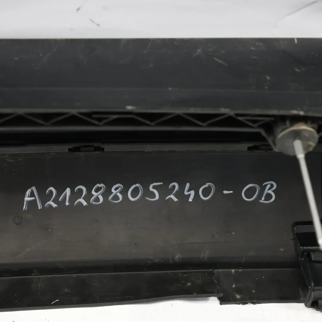 Bumper Mercedes S212 Estate Sport Trim Panel Obsidian Black Metallic - 197 to Rear with Part number A2128805240 Rear Bumper Mercedes S212 Estate Sport Trim Panel Obsidian Black Metallic - 197 - SKU A2128805240-OB - Part number A2128805240