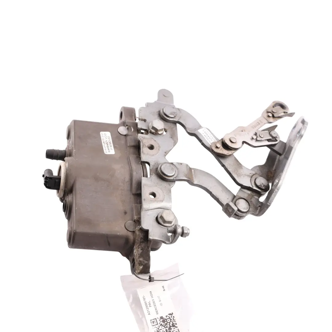  Bisagra Capó Mercedes W204 W212 Derecha Unidad Protección Peatones Plata - SKU A2129066301-PAL - Número de pieza A2129066301