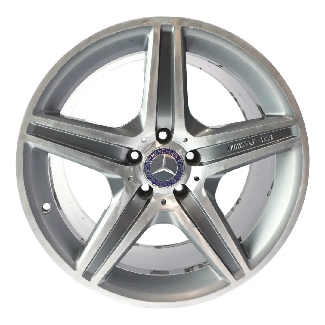 Mercedes CLS C219 AMG Llanta Trasera 18" 9.5J ET:28 5 Radios - SKU A2194011802-2 - Número de pieza A2194011802