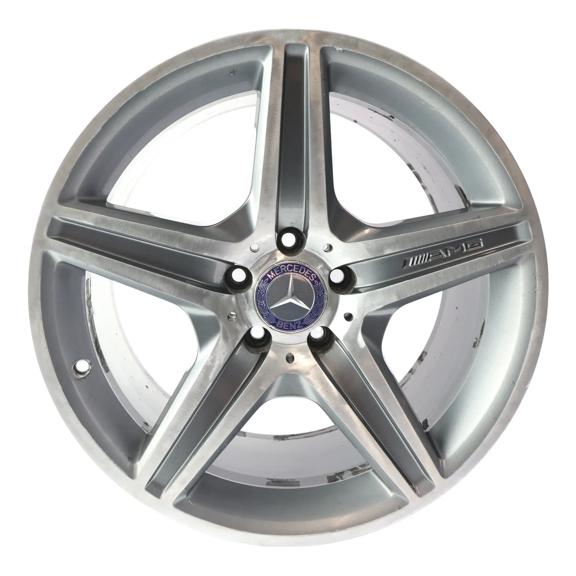 Mercedes CLS C219 AMG Llanta Trasera 18" 9.5J ET:28 5 Radios A2194011802
