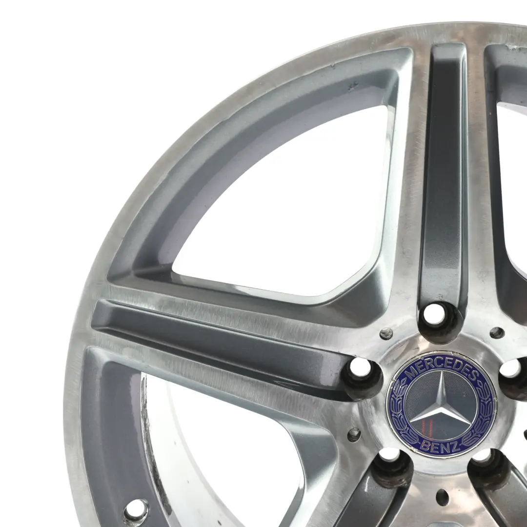 Mercedes CLS C219 AMG Cerchio Lega Posteriore 18" 9.5J ET:28 5 Razze - SKU A2194011802-2 - Numero di parte A2194011802