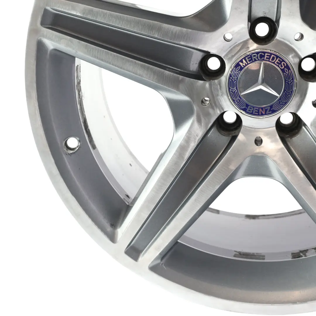 Cerchio Lega Posteriore 18" 9.5J ET:28 5 Razze per Mercedes CLS C219 AMG con numero di parte A2194011802 Mercedes CLS C219 AMG Cerchio Lega Posteriore 18" 9.5J ET:28 5 Razze - SKU A2194011802-2 - Numero di parte A2194011802