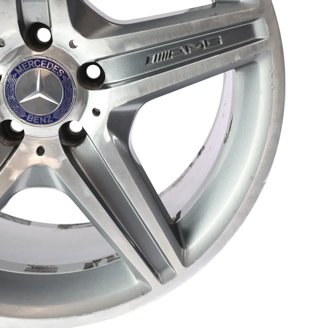 Mercedes CLS C219 AMG Rear Alloy Wheel Rim 18" 9.5J ET:28 5 Spoke - SKU A2194011802-2 - Part number A2194011802