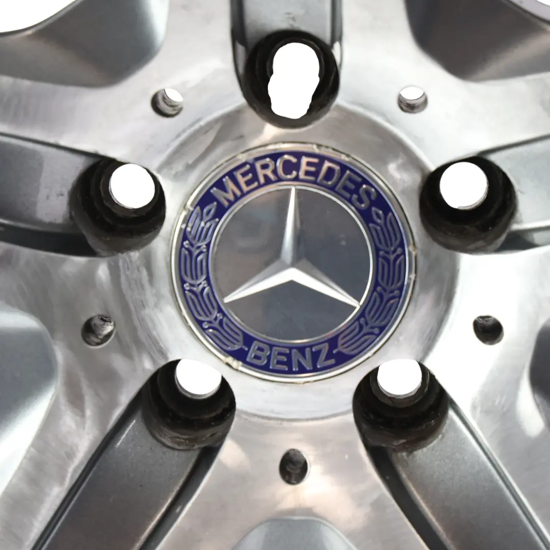 Alloy Wheel Rim 18" 9.5J ET:28 5 Spoke to Mercedes CLS C219 AMG Rear with Part number A2194011802 Mercedes CLS C219 AMG Rear Alloy Wheel Rim 18" 9.5J ET:28 5 Spoke - SKU A2194011802-2 - Part number A2194011802