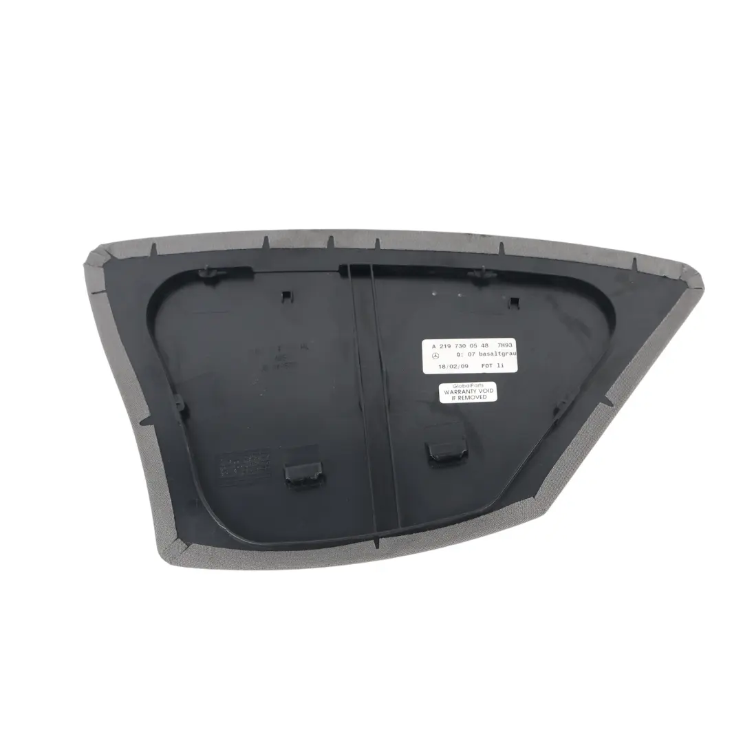 Mercedes W219 Türverkleidung Abdeckung Kappe Zierblende Hinten Links - SKU A2197300548-1 - Teilenummer A2197300548