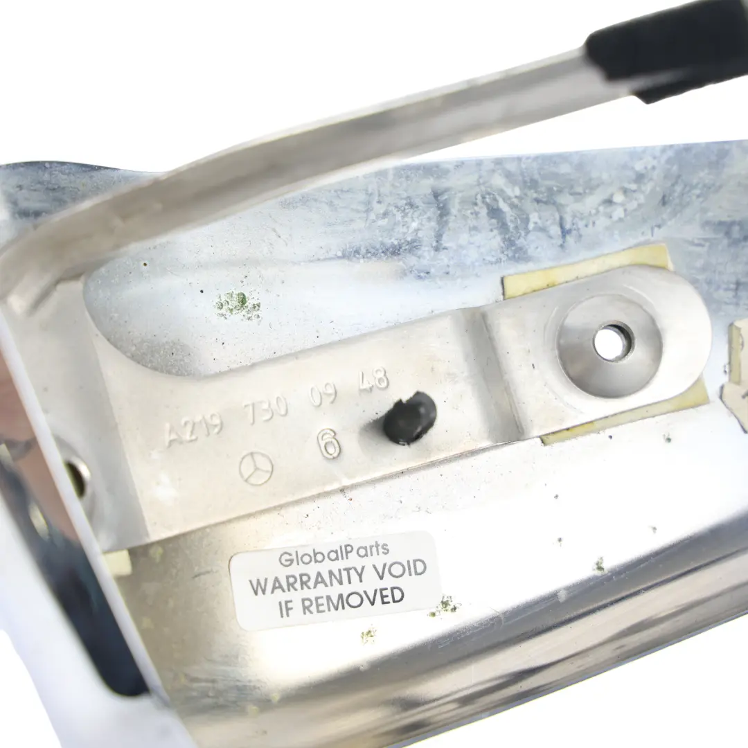 Mercedes CLS C219 Moldura Cromada Puerta Trasera Izquierda - SKU A2197300948 - Número de pieza A2197300948