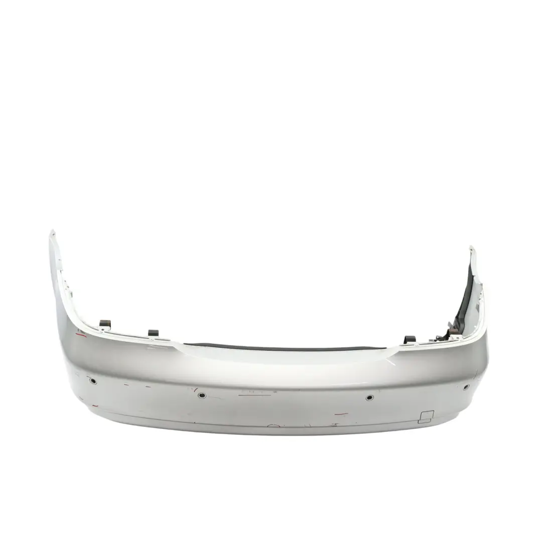 W219 Rear Bumper Trim Panel Covering Iridium Silver Metallic - 775 to Mercedes with Part number A2198800683 Mercedes W219 Rear Bumper Trim Panel Covering Iridium Silver Metallic - 775 - SKU A2198800683-IRS - Part number A2198800683