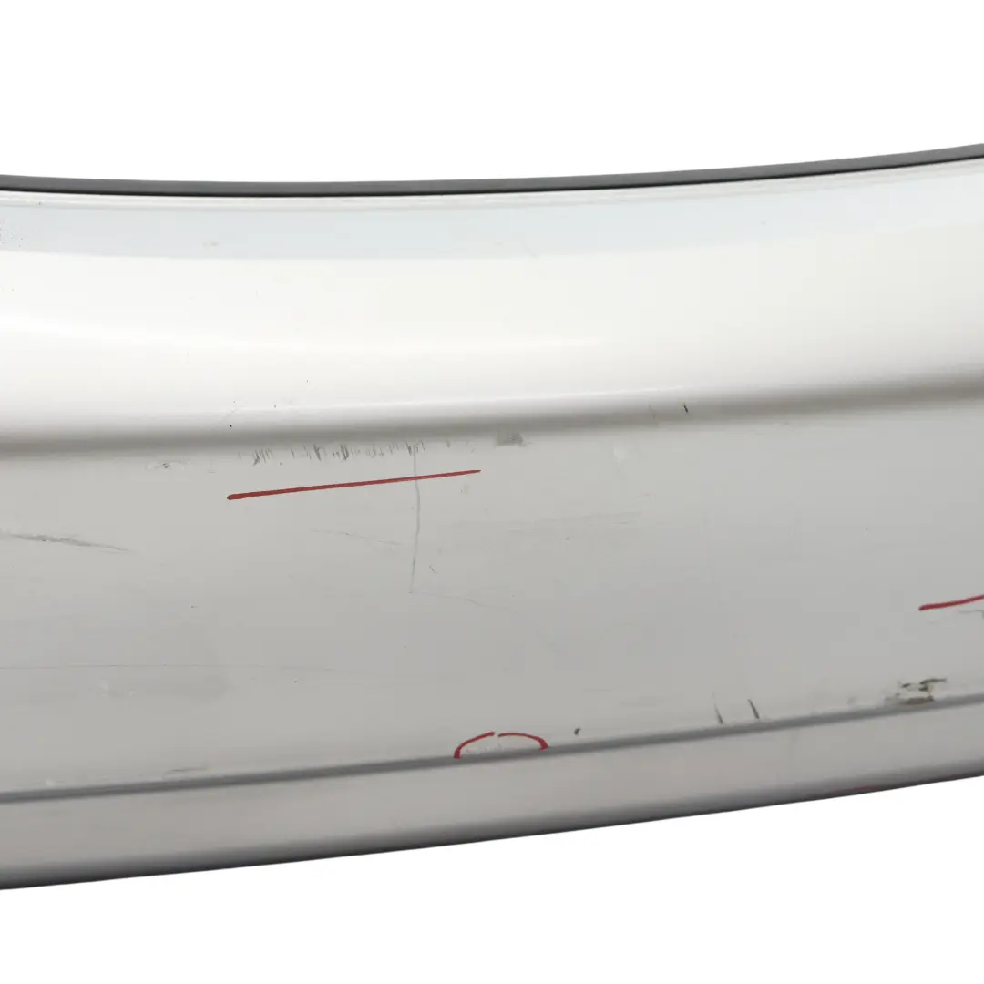 Mercedes W219 Rear Bumper Trim Panel Covering Iridium Silver Metallic - 775 - SKU A2198800683-IRS - Part number A2198800683