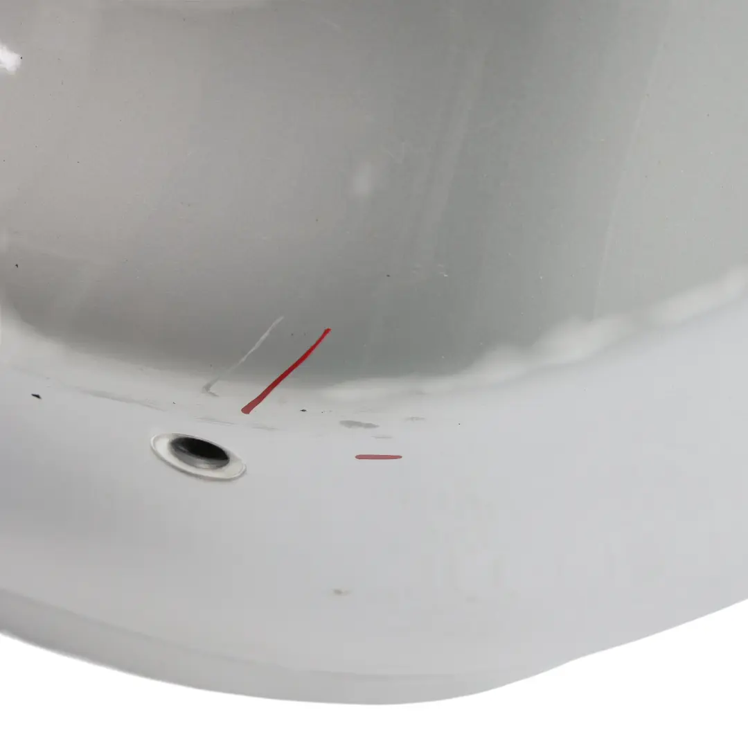 Mercedes W219 Rear Bumper Trim Panel Covering Iridium Silver Metallic - 775 - SKU A2198800683-IRS - Part number A2198800683