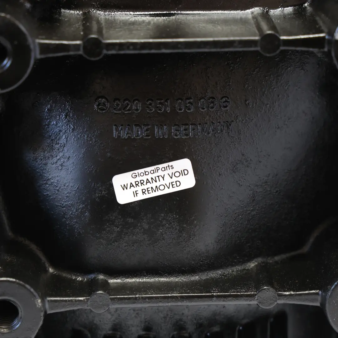 M113 Rear Axle Differential Diff I=2.82 WARRANTY to Mercedes C215 W220 with Part number A2203507514 Mercedes C215 W220 M113 Rear Axle Differential Diff I=2.82 WARRANTY - SKU A2203507514 - Part number A2203507514