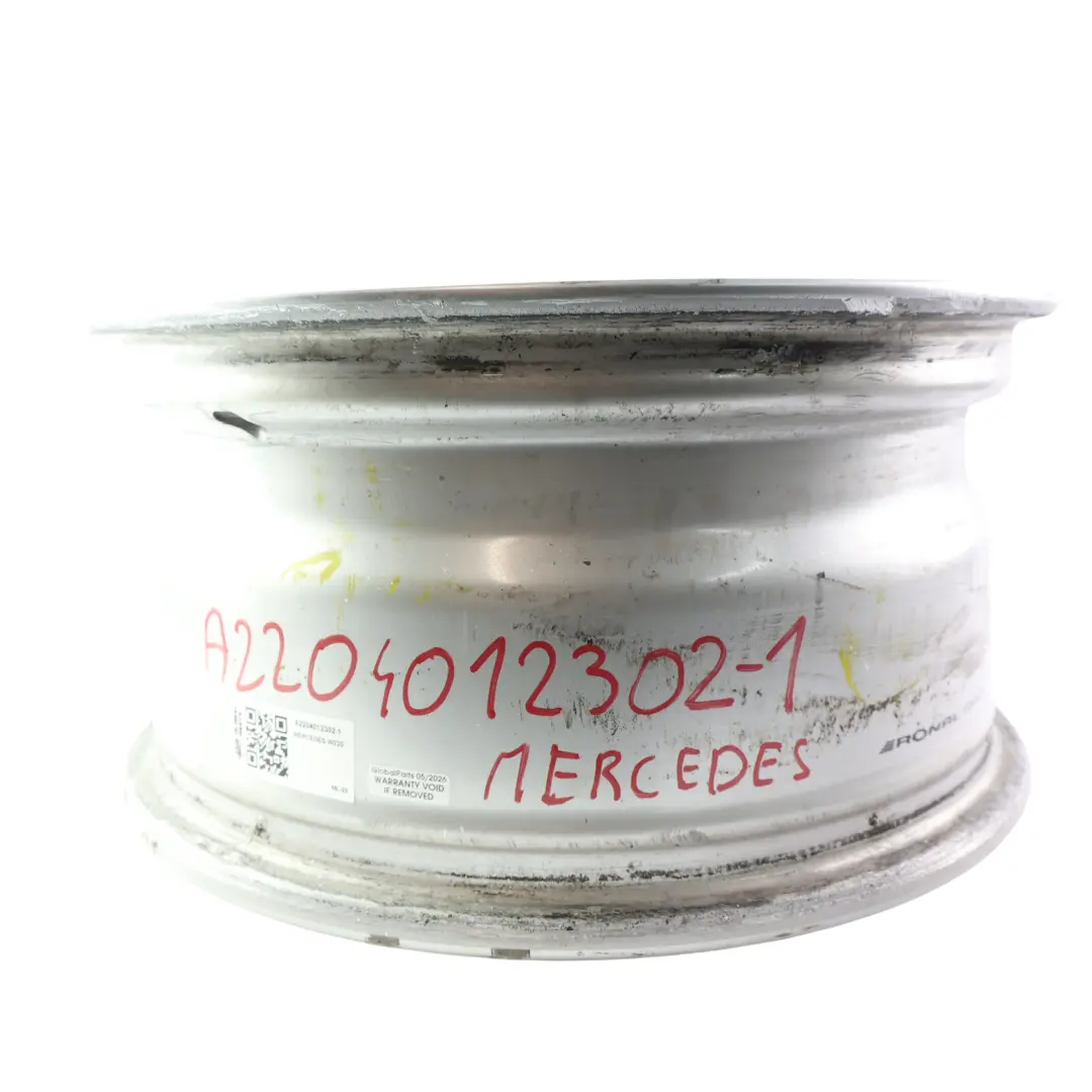 Leichtmetallfelge 7 Speichen Design 16" 7,5J ET:46 für Mercedes W220 mit Teilenummer A2204012302 Mercedes W220 Leichtmetallfelge 7 Speichen Design 16" 7,5J ET:46 - SKU A2204012302-1 - Teilenummer A2204012302