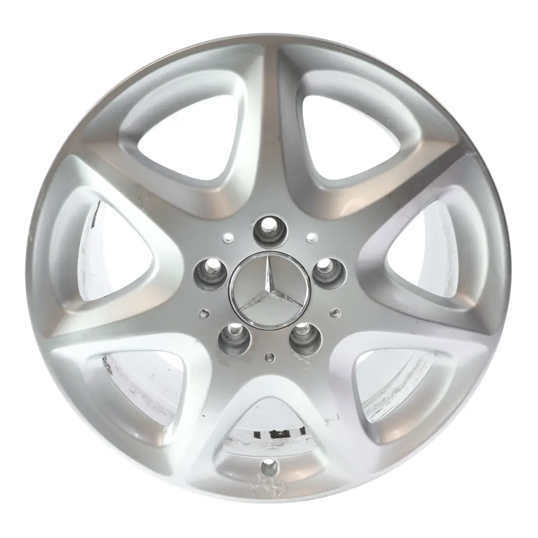 Llanta de aleación Mercedes W220 7 radios 16" 7,5J ET:46 para con número de pieza A2204012302 Llanta de aleación Mercedes W220 7 radios 16" 7,5J ET:46 - SKU A2204012302-2 - Número de pieza A2204012302