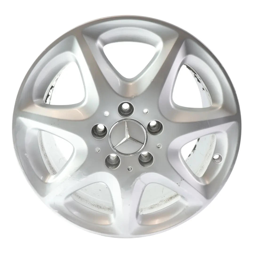 Alloy Wheel Rim 7 Spoke Design 16" 7,5J ET:46 to Mercedes W220 with Part number A2204012302 Mercedes W220 Alloy Wheel Rim 7 Spoke Design 16" 7,5J ET:46 - SKU A2204012302-3 - Part number A2204012302