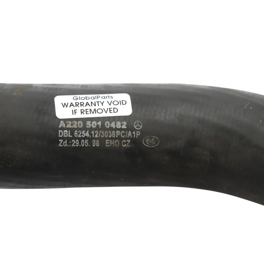 Durite Radiateur Inférieur Liquide Refroid. pour Mercedes C215 W220 à propos du numéro de pièce A2205010482 Mercedes C215 W220 Durite Radiateur Inférieur Liquide Refroid. - SKU A2205010482 - Numéro de pièce A2205010482