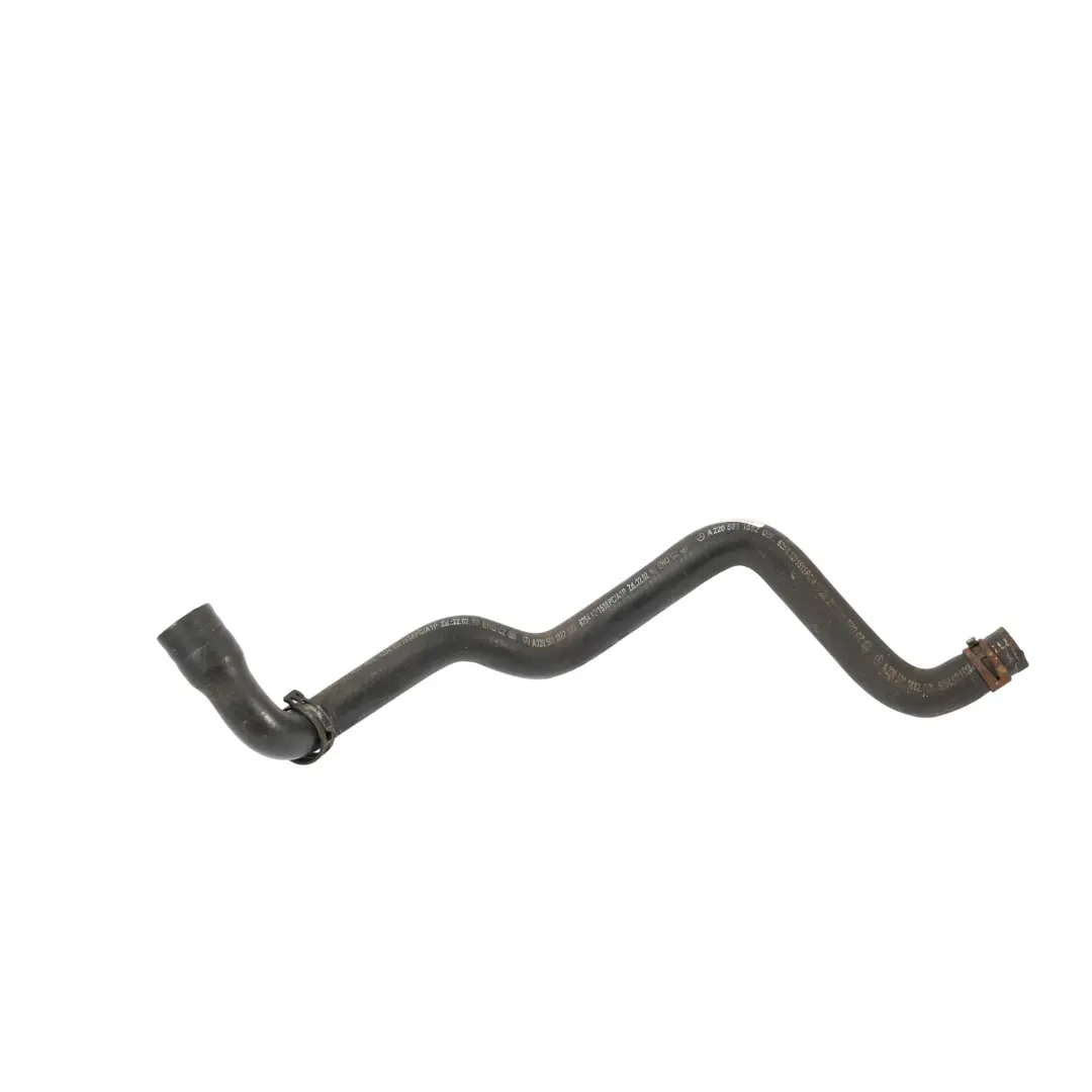 W215 Wasser Kühlmittel Rohr Schlauch Benzinmotor für Mercedes W220 mit Teilenummer A2205011882 Mercedes W220 W215 Wasser Kühlmittel Rohr Schlauch Benzinmotor - SKU A2205011882 - Teilenummer A2205011882