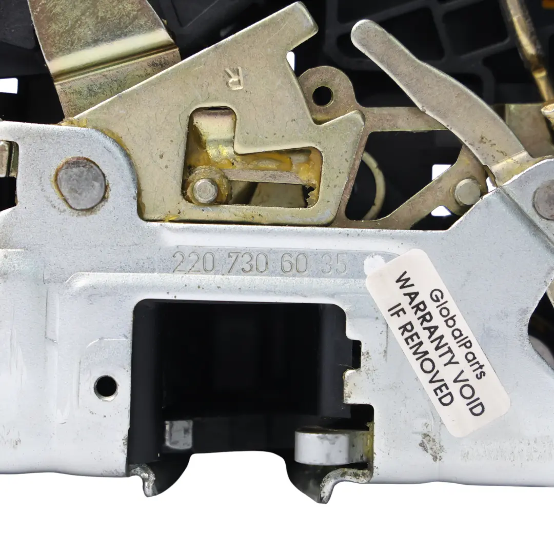 Mercedes W220 Rear Door Lock Latch Mechanism Actuator Right O/S A2207305835 - SKU A2207306435-1 - Part number A2207306435