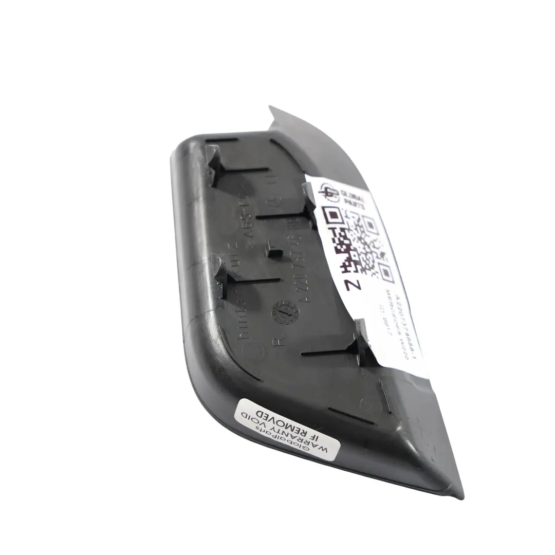 Cubierta Manija Revestimiento Puerta Trasera Derecha para Mercedes W220 con número de pieza A2207374688 Mercedes W220 Cubierta Manija Revestimiento Puerta Trasera Derecha - SKU A2207374688-1 - Número de pieza A2207374688