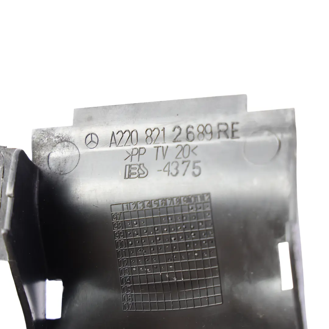 Mercedes W220 Osłona Panelu Okablowania - SKU A2208212689 - Numer Części A2208212689