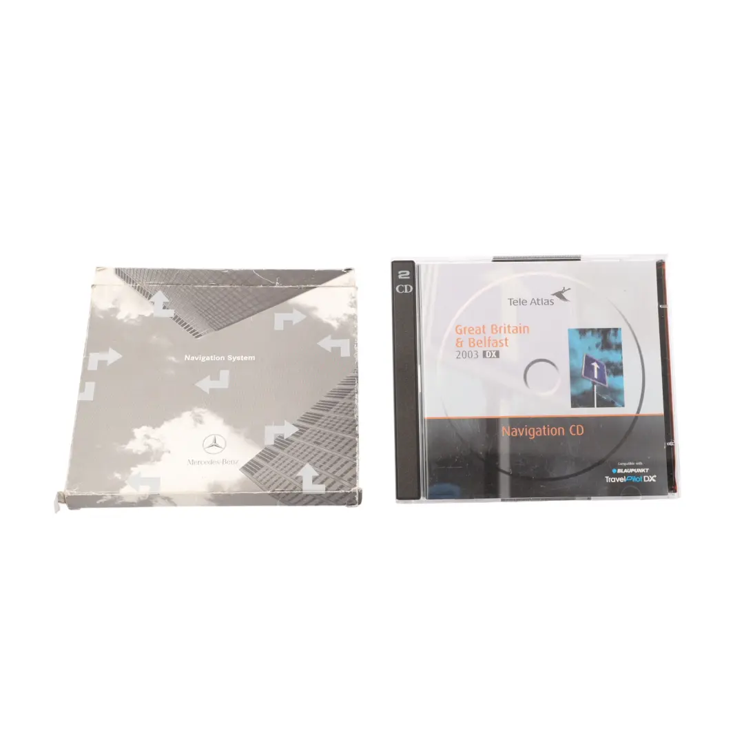 Navigation System CD Great Britain Belfast Map 2003 to Mercedes W220 with Part number A2208278459 Mercedes W220 Navigation System CD Great Britain Belfast Map 2003 - SKU A2208278459 - Part number A2208278459