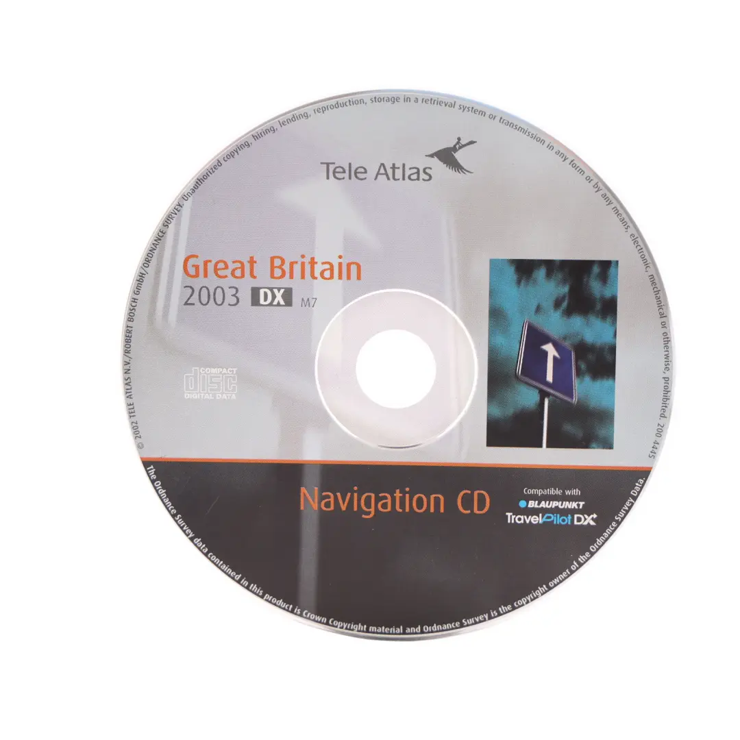 Mercedes W220 Navigation System CD Great Britain Belfast Map 2003 - SKU A2208278459 - Part number A2208278459