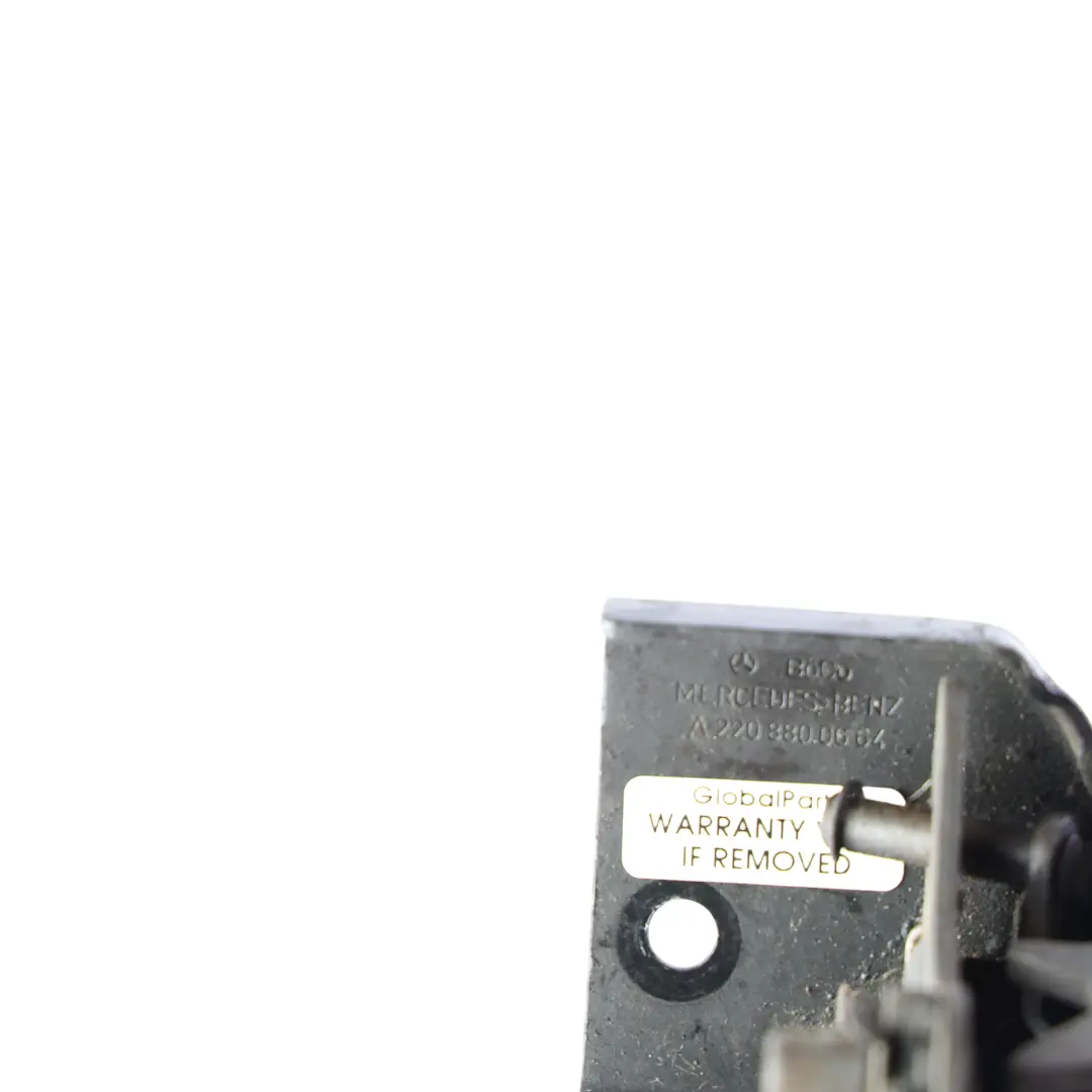 Hood Bonnet Lock Release Handle Lever to Mercedes W220 with Part number A2208800664 Mercedes W220 Hood Bonnet Lock Release Handle Lever - SKU A2208800664 - Part number A2208800664