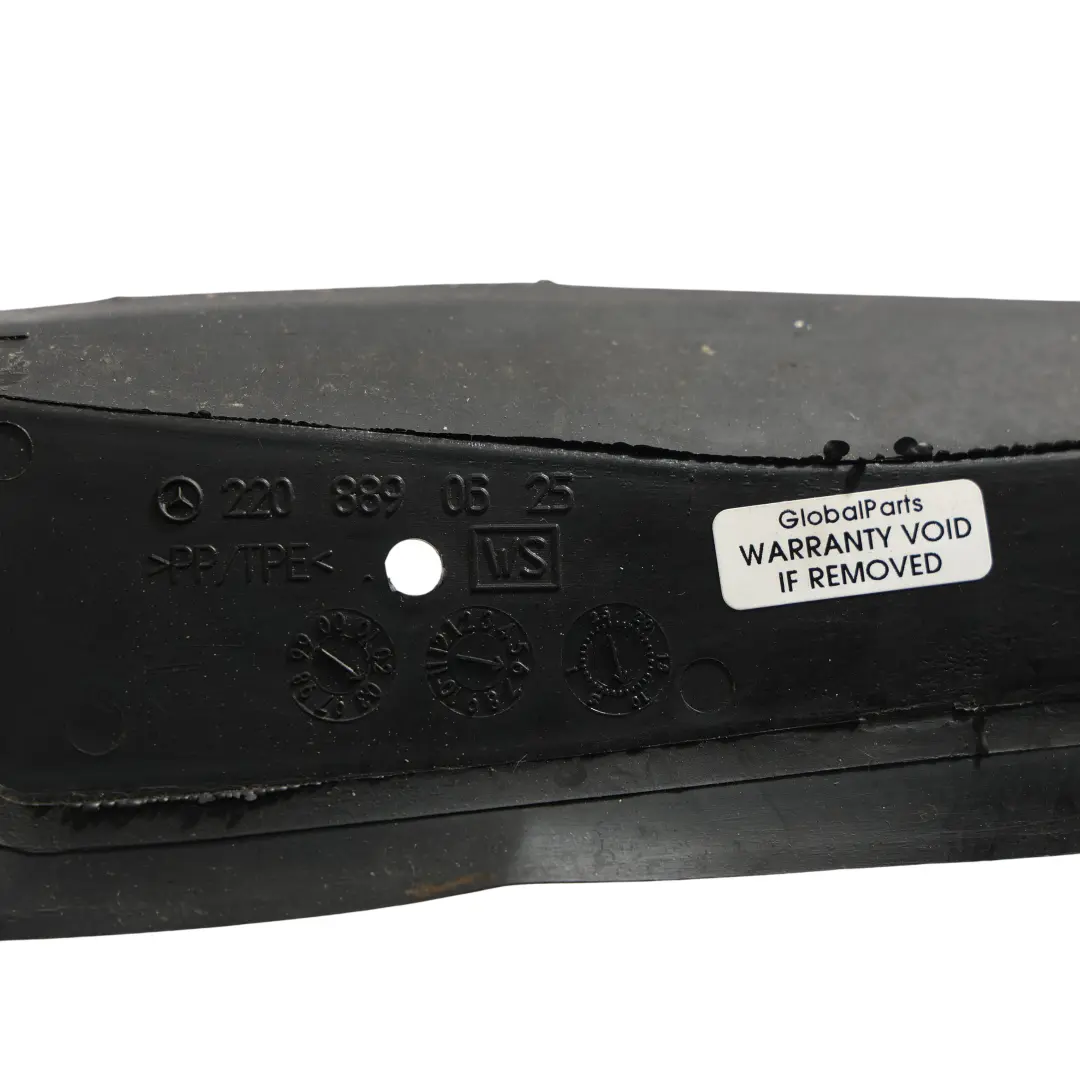 Guarnizione Montante A Parafango Anteriore Destro per Mercedes W220 con numero di parte A2208890625 Mercedes W220 Guarnizione Montante A Parafango Anteriore Destro - SKU A2208890625 - Numero di parte A2208890625