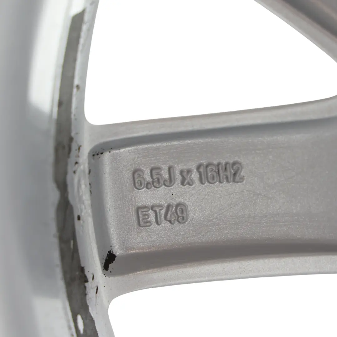Mercedes W176 W246 Cerchio In Lega Argento 10 Razze 16" ET:49 6,5J - SKU A2464010500-1 - Numero di parte A2464010500