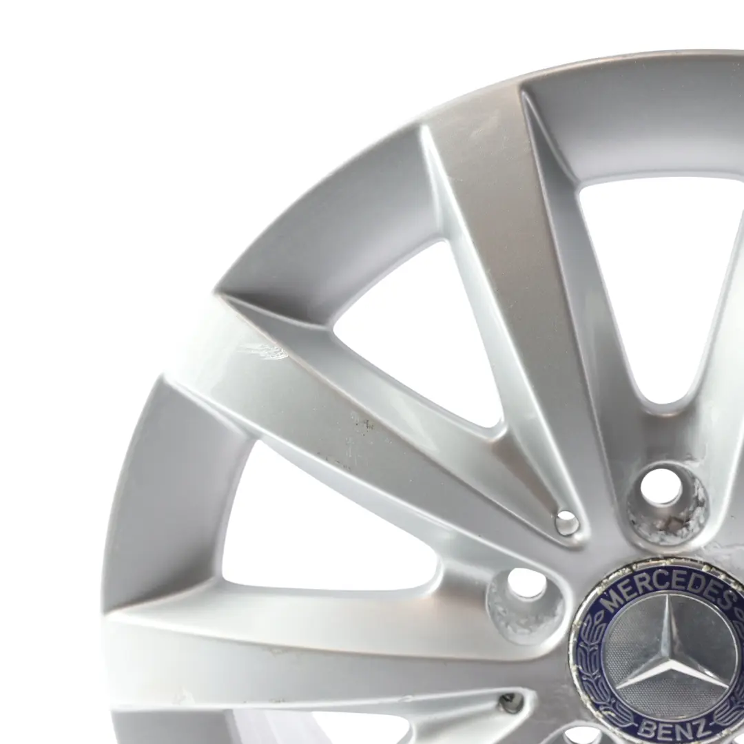 Felga Aluminiowa Srebrna 16" ET:49 6,5J do Mercedes W176 W246 o numerze A2464010500 Mercedes W176 W246 Felga Aluminiowa Srebrna 16" ET:49 6,5J - SKU A2464010500-1 - Numer Części A2464010500