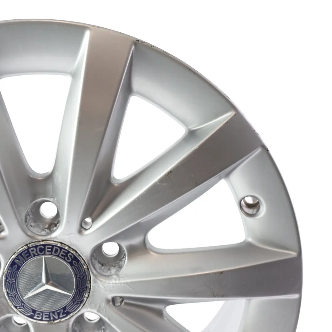 Mercedes W176 W246 Wheel Rim Alloy Silver 10-Spoke 16" ET:49 6,5J - SKU A2464010500-1 - Part number A2464010500