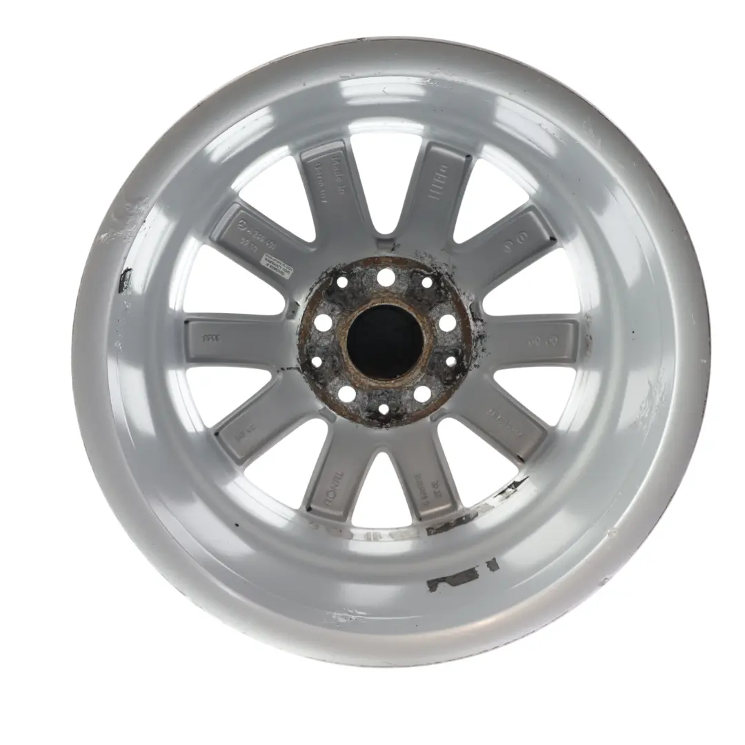 Mercedes W176 W246 Cerchio In Lega Argento 10 Razze 16" ET:49 6,5J - SKU A2464010500-2 - Numero di parte A2464010500