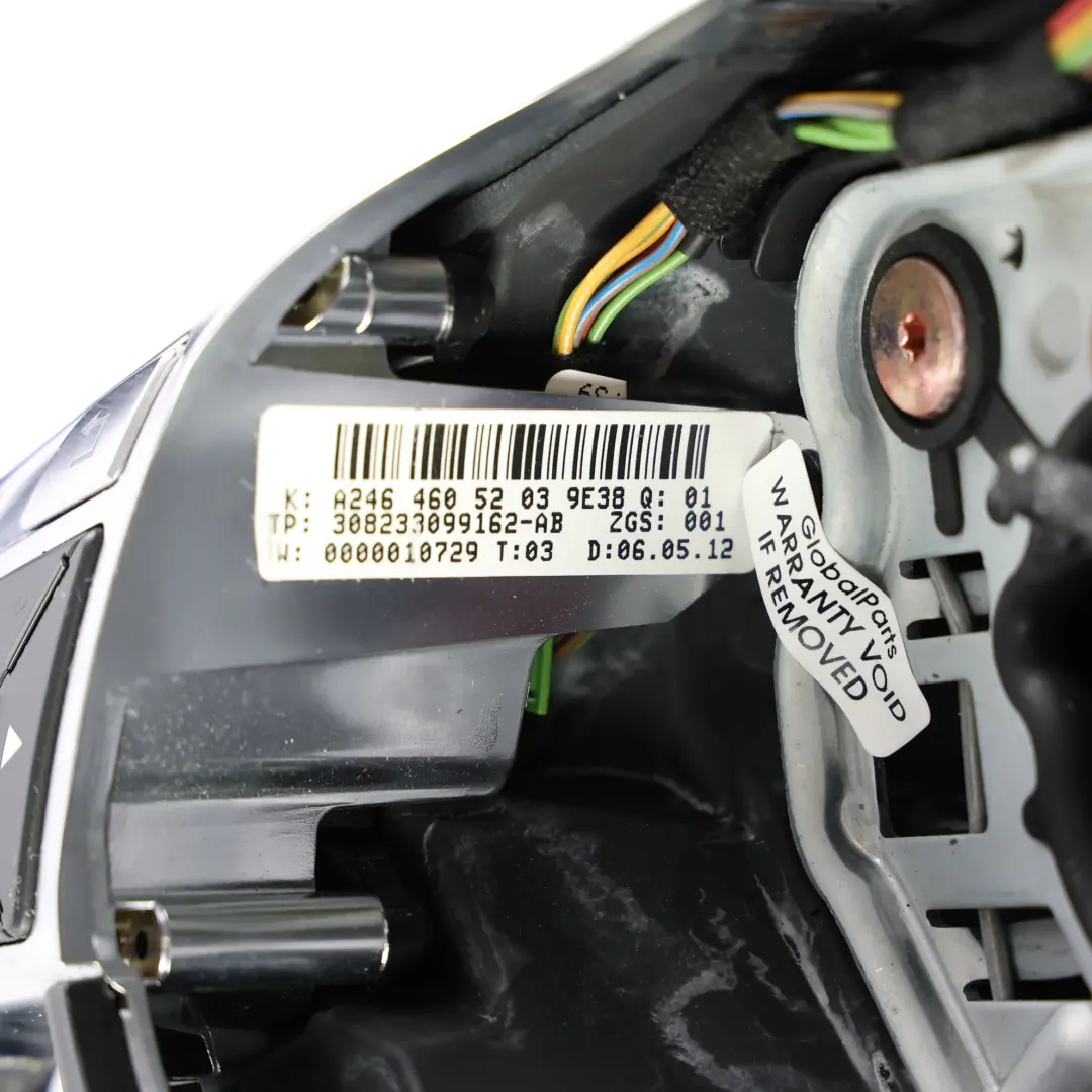 Leather Steering Wheel Multifunction to Mercedes W204 NEW Black with Part number A2464605203 Mercedes W204 NEW Black Leather Steering Wheel Multifunction - SKU A2464605203-2 - Part number A2464605203