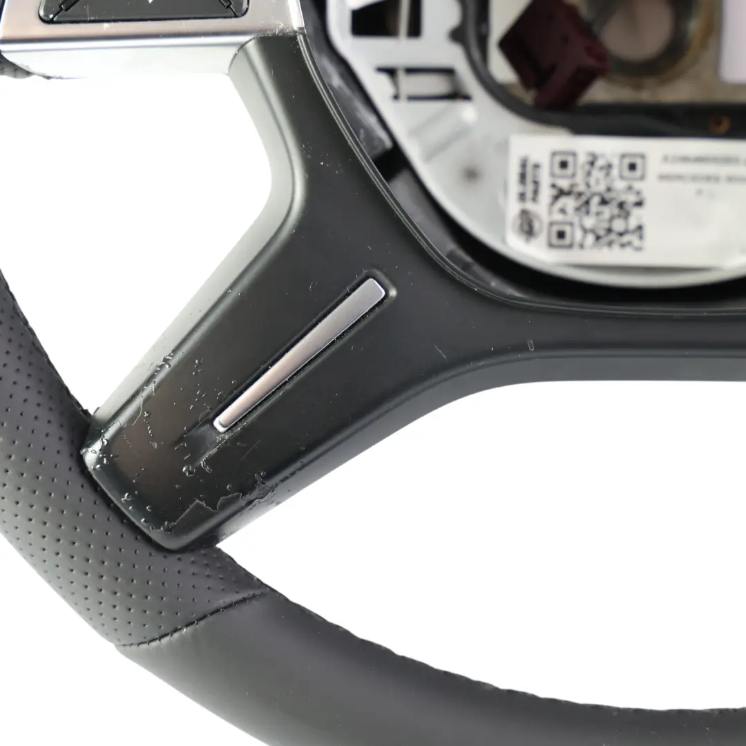 NEU Schwarzes Leder Lenkrad Multifunktion für Mercedes W204 mit Teilenummer A2464605203 Mercedes W204 NEU Schwarzes Leder Lenkrad Multifunktion - SKU A2464605203-2 - Teilenummer A2464605203