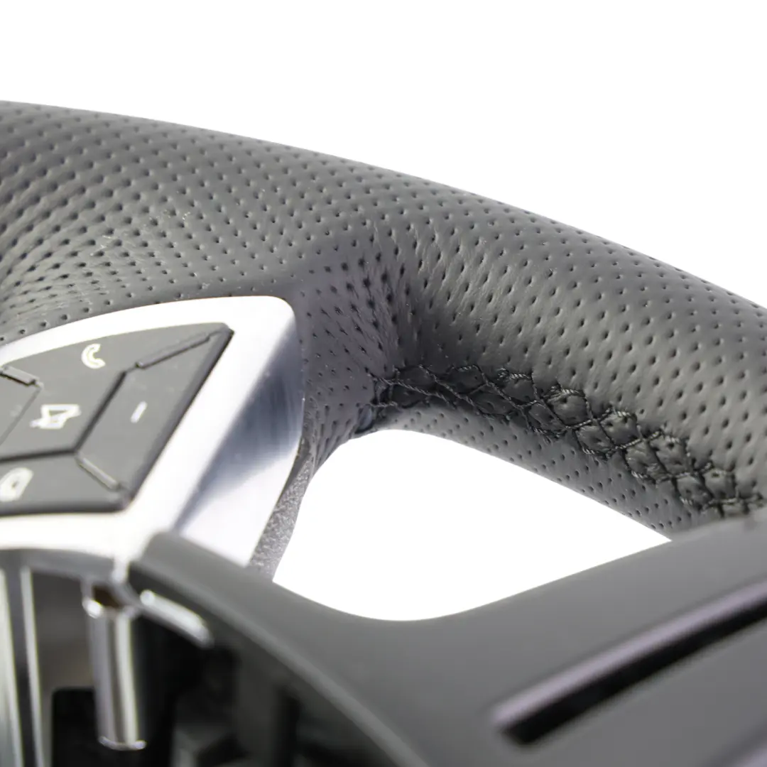 Mercedes W204 NOUVEAU Volant Multifonction en Cuir Noir - SKU A2464605203-2 - Numéro de pièce A2464605203