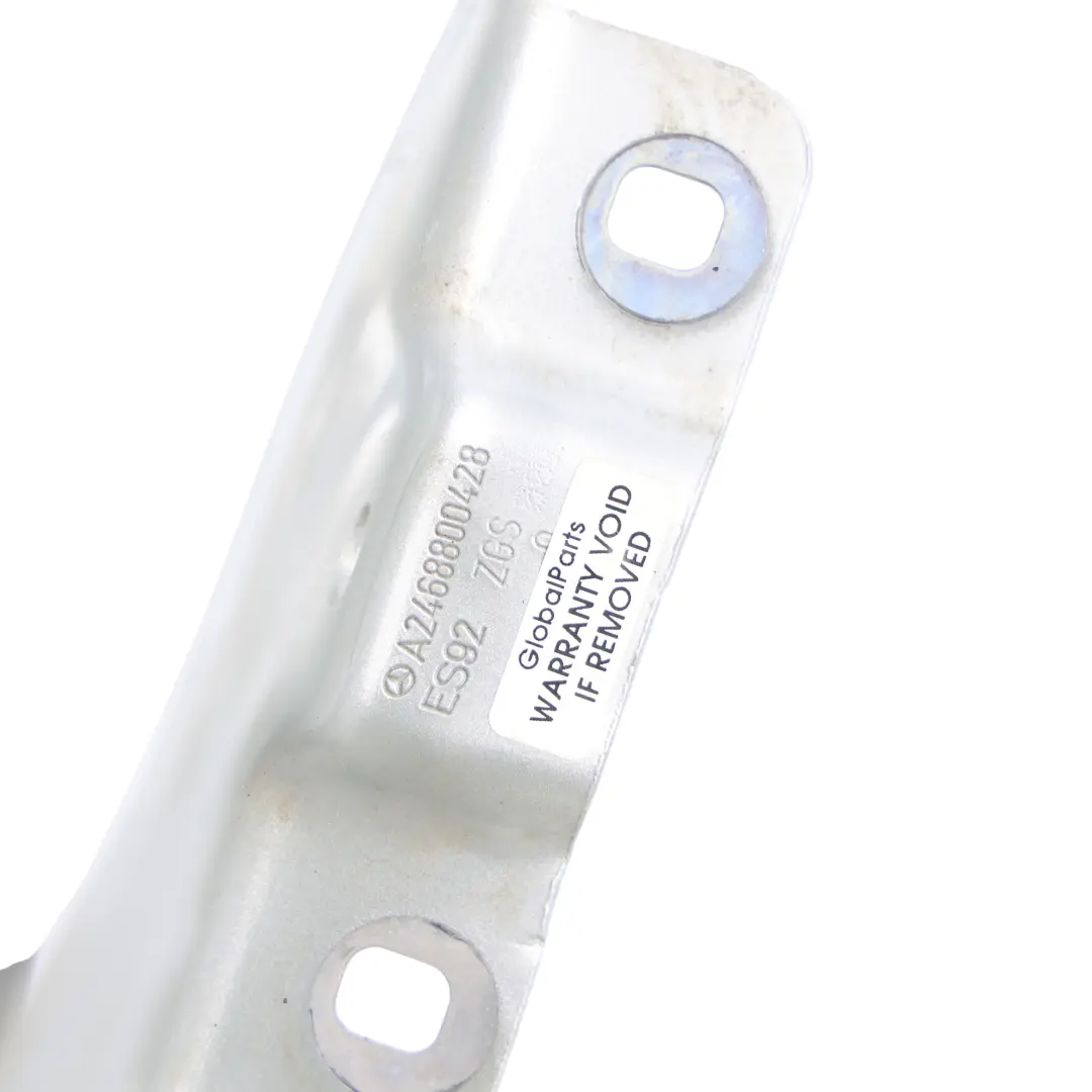 Zawias Maski Prawy Polar Silver Metallic 761 do Mercedes W246 o numerze A2468800428 Mercedes W246 Zawias Maski Prawy Polar Silver Metallic 761 - SKU A2468800428-PLS - Numer Części A2468800428