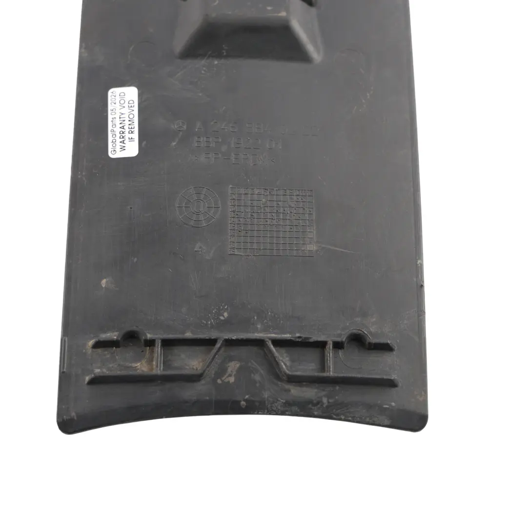 Mercedes C117 W176 W242 W246 Tapa Cubierta Paso Rueda Delantero - SKU A2468840222-1 - Número de pieza A2468840222