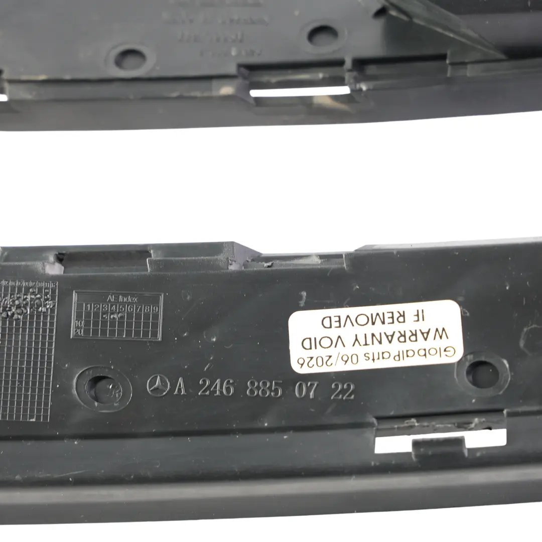 Mercedes W246 Griglia Paraurti Anteriore Pannello Modanatura Destra - SKU A2468850722 - Numero di parte A2468850722