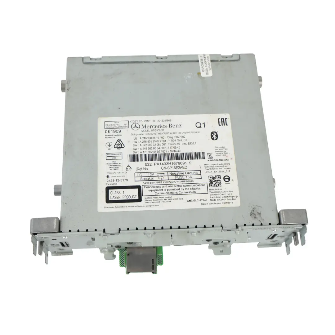 Mercedes W176 W246 Autoradio Audio 20 Lettore Media Navigazione - SKU A2469008819-2 - Numero di parte A2469008819