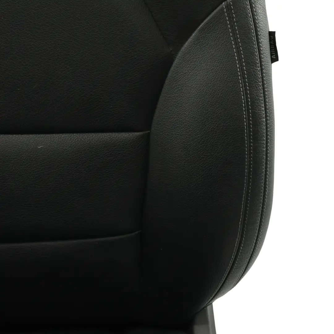 Mercedes W246 Front Comfort Seat Right Heated O/S Imitation Leather Black - SKU A2469105902-1 - Part number A2469105902
