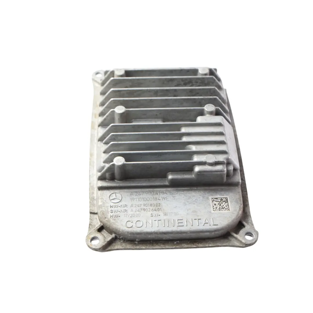  Headlight Module Mercedes W177 W247 LED Ballast Unit Left N/S - SKU A2479004104-1 - Part number A2479004104
