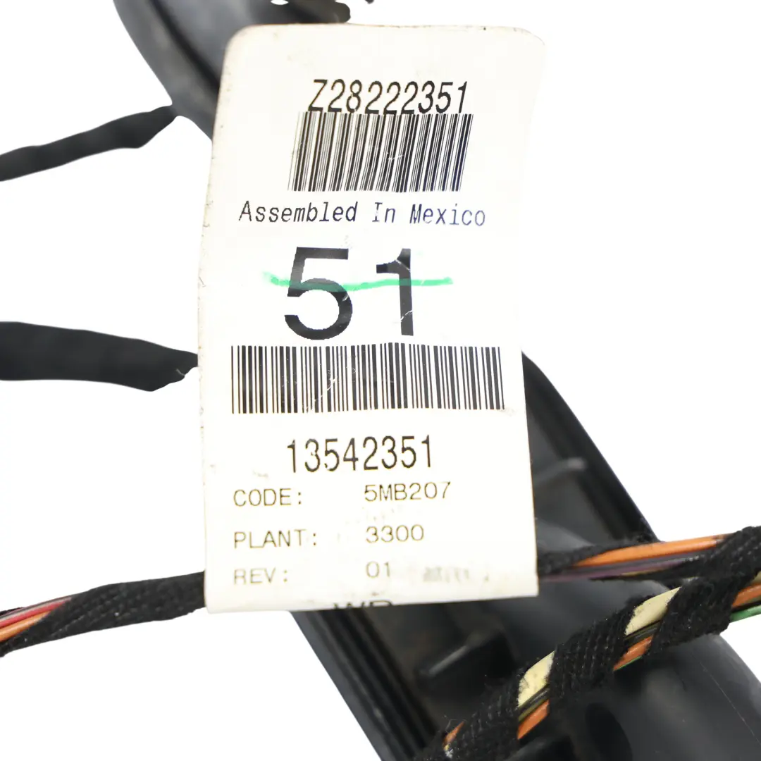 Mercedes W251 V251 Kabelbaum Tür Hinten Rechts - SKU A2514402409 - Teilenummer A2514402409